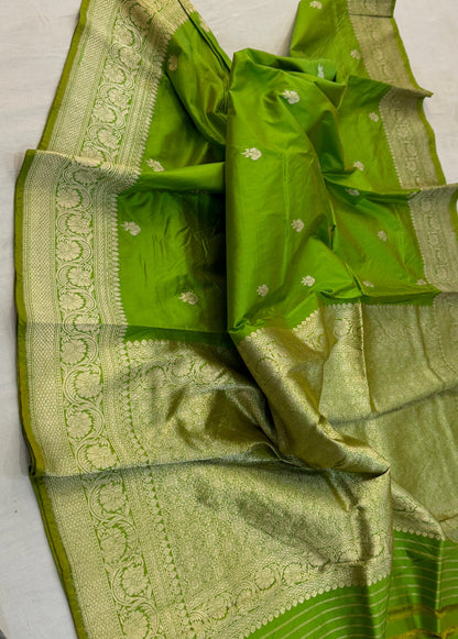 Handloom Katan Banarasi Saree