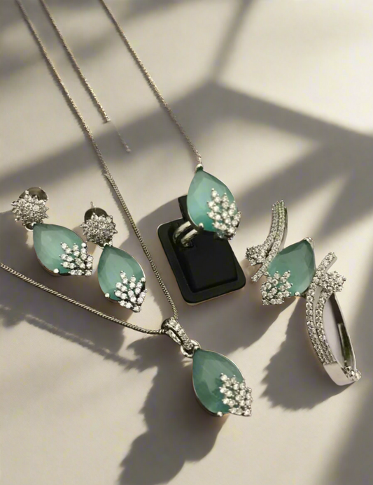 Sea Green  Necklace sets