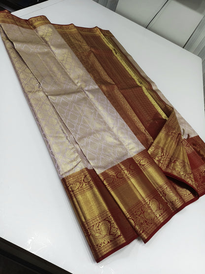 Tissue kanchipuram Saree