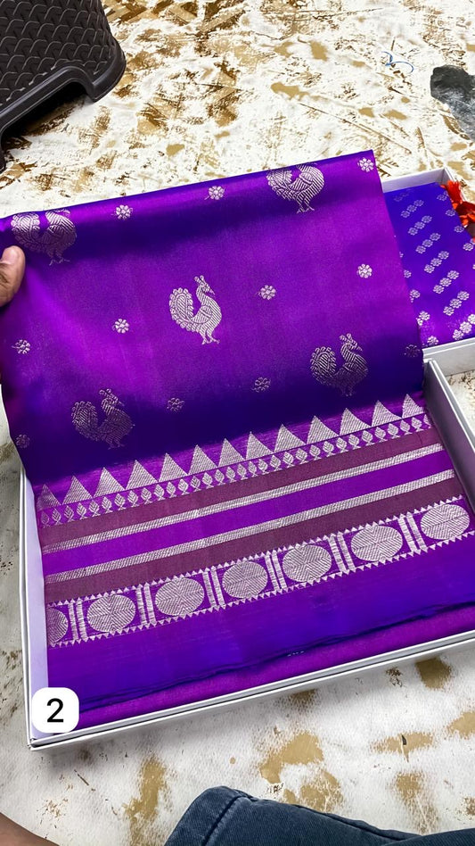 Venkatagiri Pattu Saree in Multiple Colors