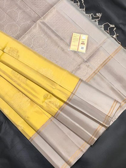 Soft Silk Kanchipuram Sarees in Modern tones