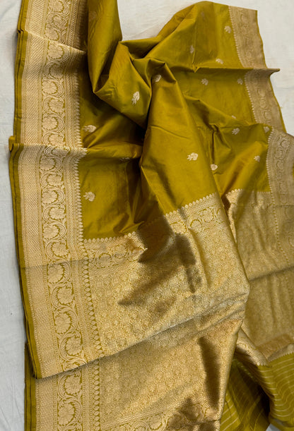 Handloom Katan Banarasi Saree