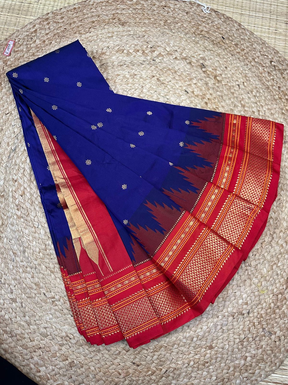 Chikki Paras Saree in Traditional Colors