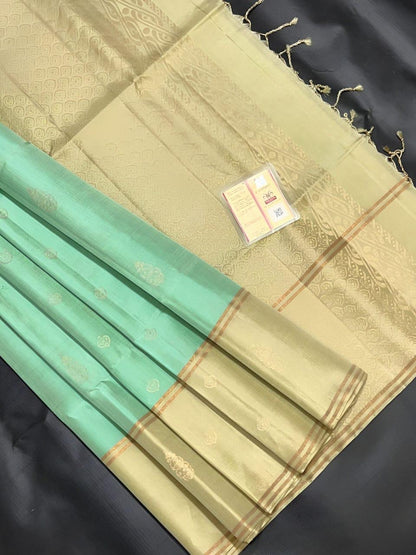 Soft Silk Kanchipuram Sarees in Modern tones