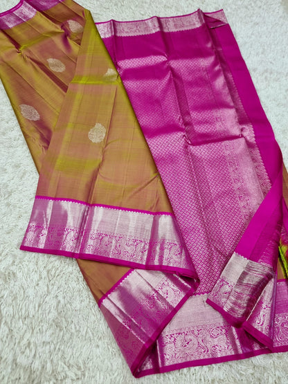 Pure Kanchipuram Sarees with 1 Gram Gold Zari