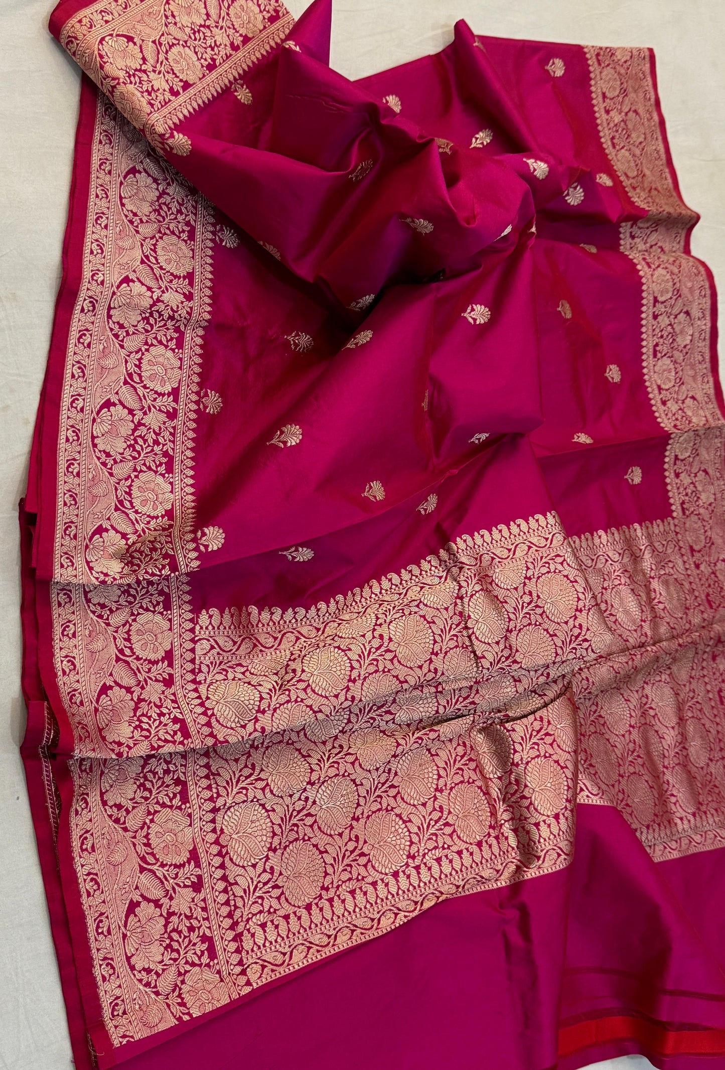 Handloom Katan Banarasi Saree