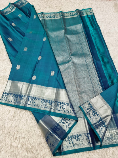 Pure Kanchipuram Sarees with 1 Gram Gold Zari