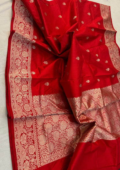 Handloom Katan Banarasi Saree