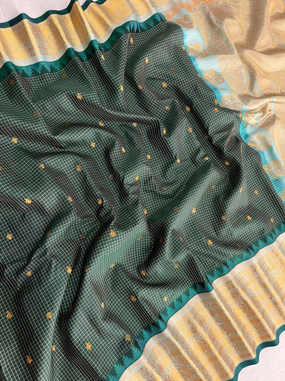 Pure Handloom Gadwal Saree