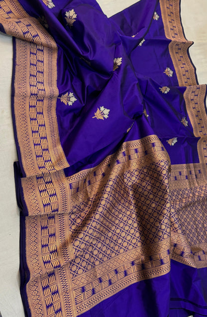 Handloom Katan Banarasi Saree