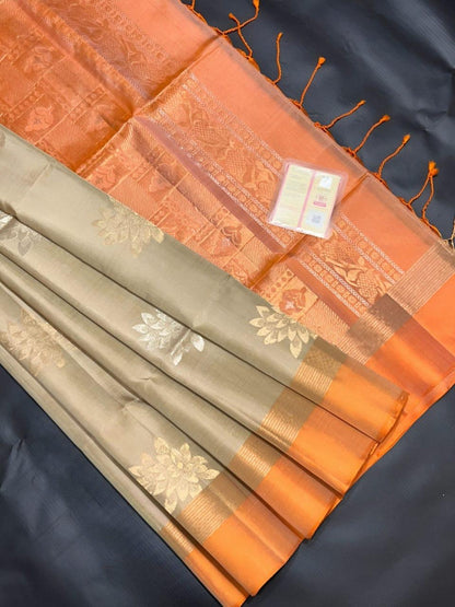 Soft Silk Kanchipuram Sarees in Modern tones