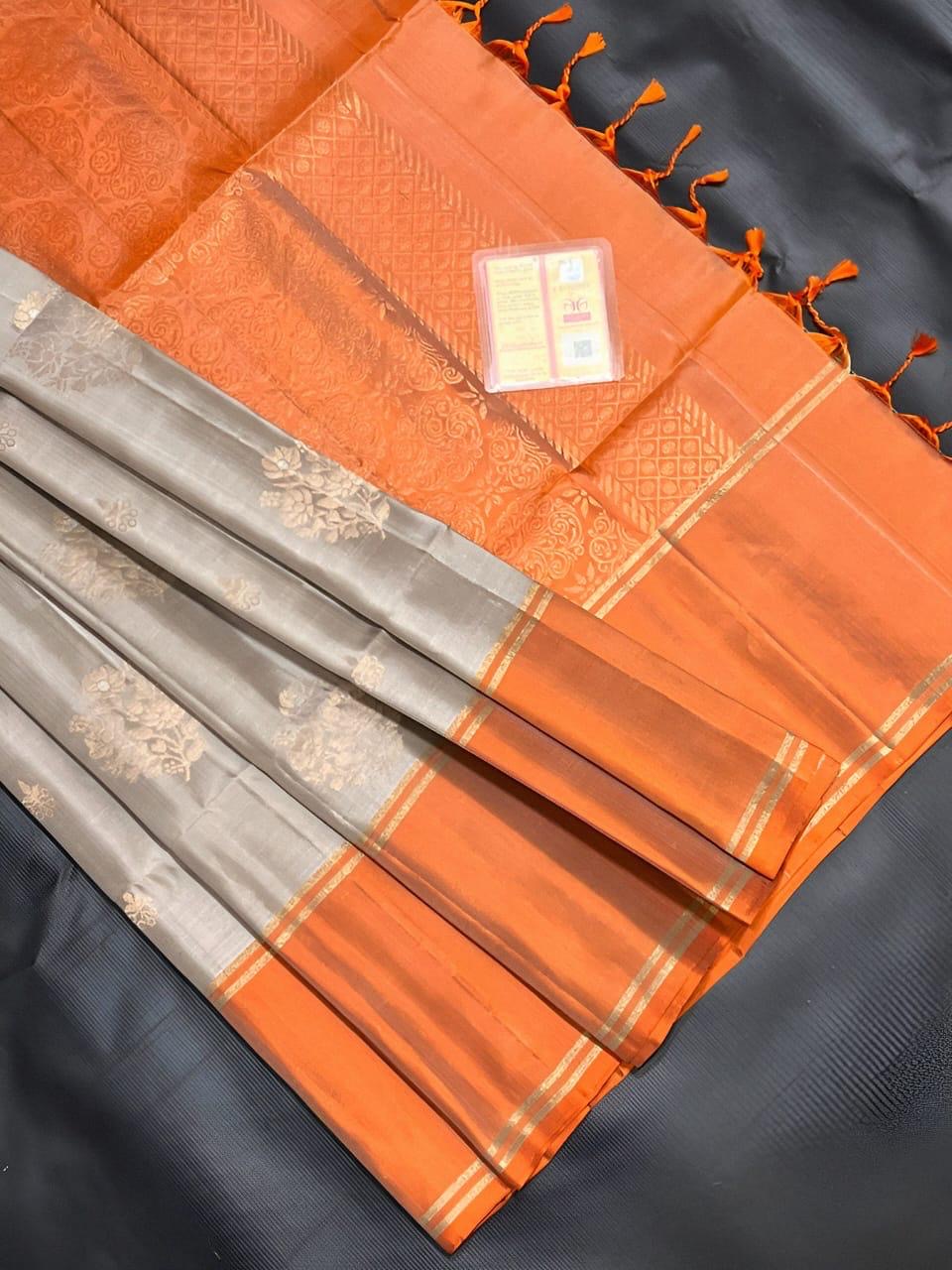 Soft Silk Kanchipuram Sarees in Modern tones