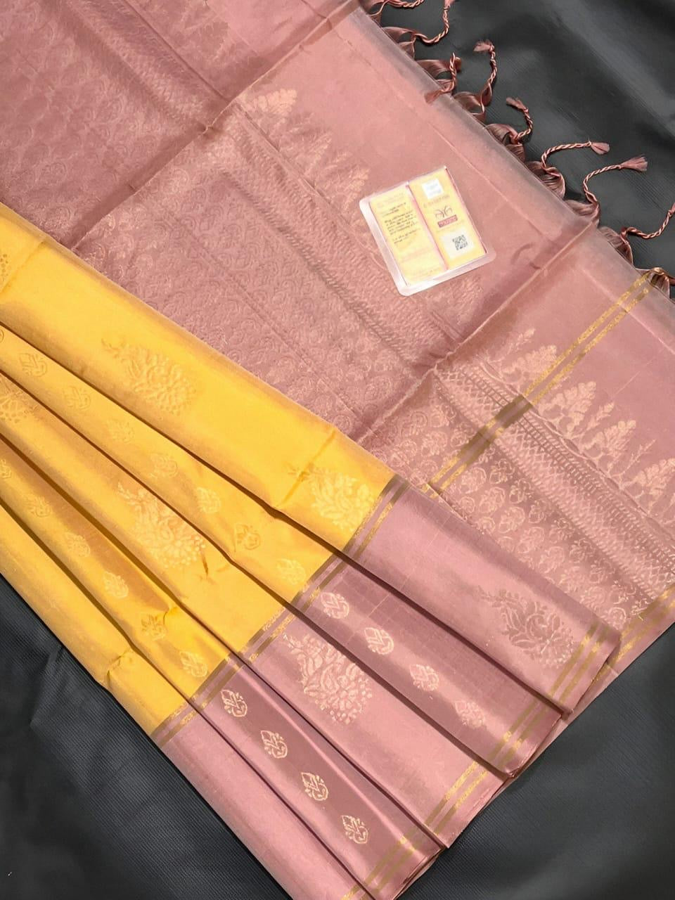 Soft Silk Kanchipuram Sarees in Modern tones