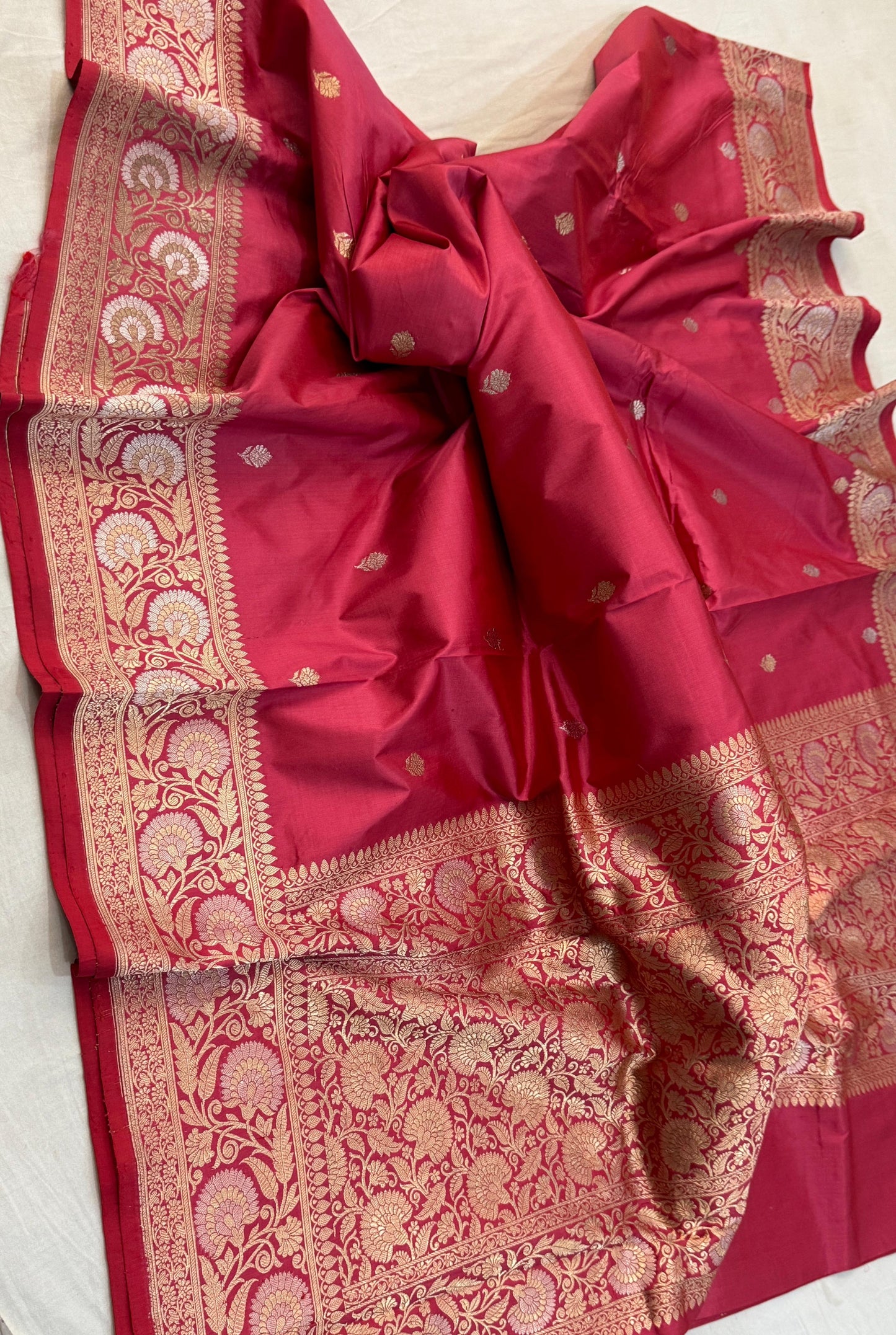 Handloom Katan Banarasi Saree