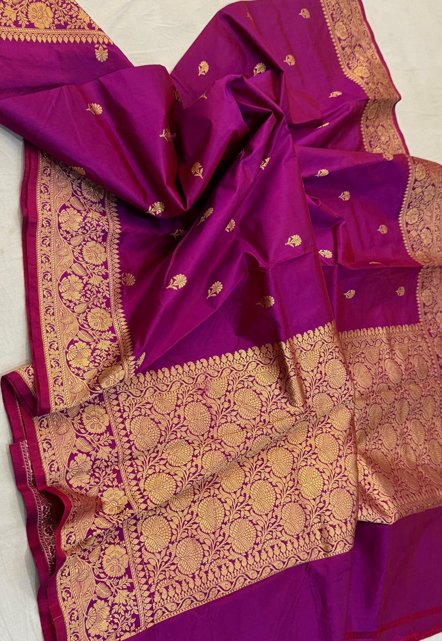 Handloom Katan Banarasi Saree