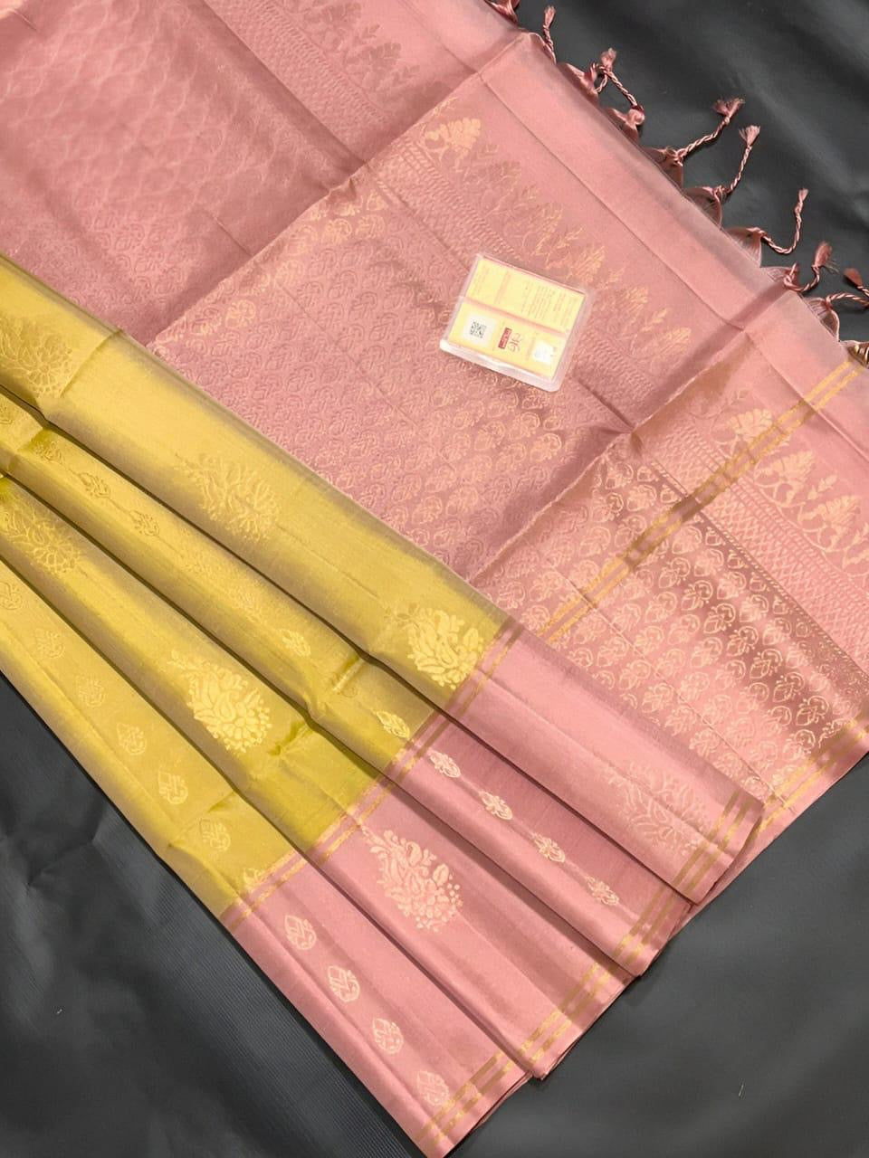 Soft Silk Kanchipuram Sarees in Modern tones